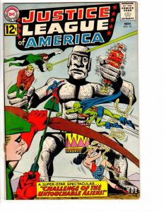 JUSTICE LEAGUE OF AMERICA 15 FINE+ Nov 1962 loose st