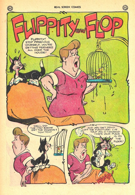 REAL SCREEN COMICS #26 (1949) 6.0 FN  *Fox & Crow,Flippity & Flop,Tito & Burrito