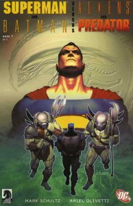 Superman and Batman vs. Aliens and Predator #1 VF/NM; DC | save on shipping - de