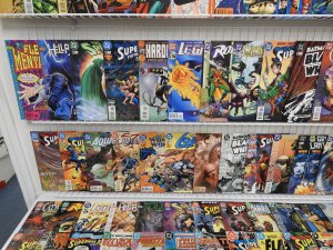 Huge Lot 210+ Comics W/ Superman, Green Lantern, Preacher, +More! Avg VF- Cond!