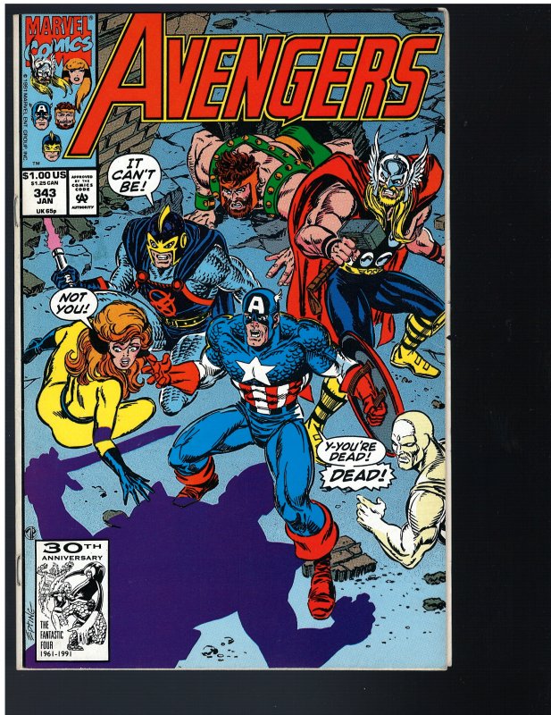 Avengers #343 (Marvel, 1992)