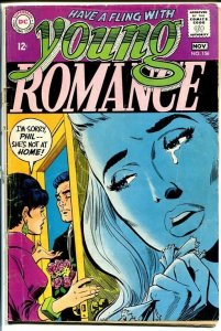 YOUNG ROMANCE #156 1968-DC ROMANCE G/VG