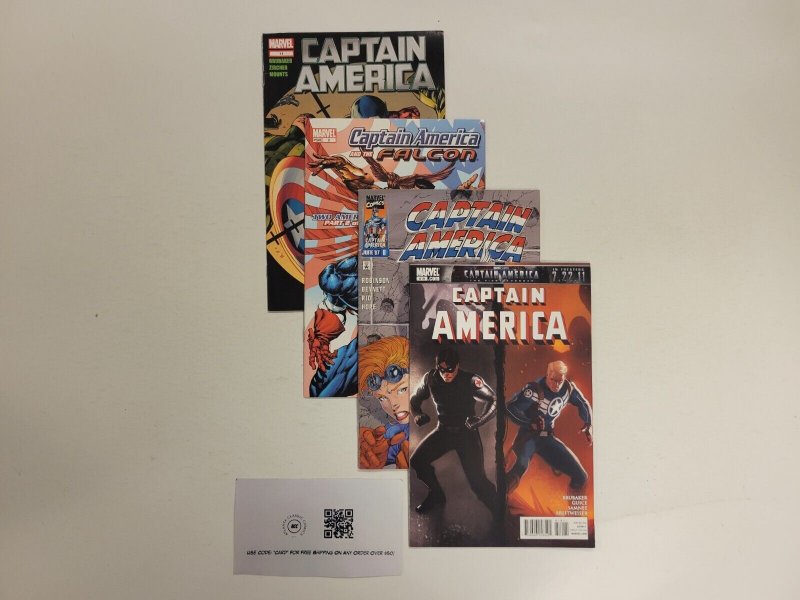 4 Marvel Comics #8 11 619 Captain America + #2 Captain America and Falcon 7 TJ18