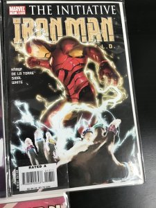 7PC INVINCIBLE IRON MAN LOT (9.2) #17-23!! 2007