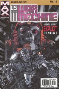 U.S. War Machine #10 VF/NM; Marvel | save on shipping - details inside