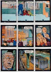 Dark Dominion # 0 Trading Cards  Rare Steve Ditko painted art ! 128 Cards !