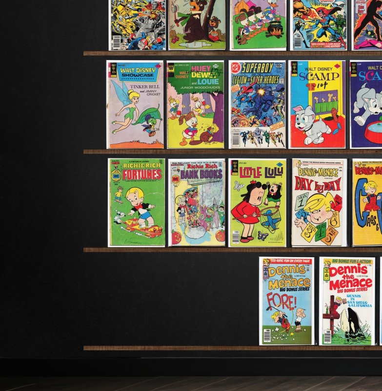 Huge Lot 120+ Comics with Tweety And Sylvester, Little Lulu & More!