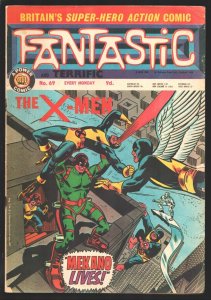 Fantastic #69 1968-X-Men-Avengers-Doctor Strange-Jack Kirby art-Hulk announce...