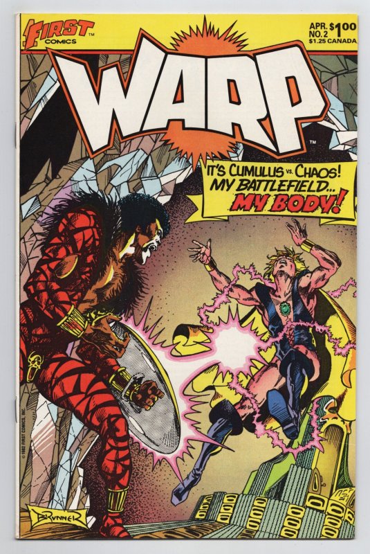 Warp #2 (First Comics, 1983) FN