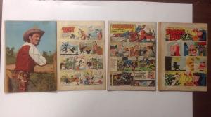 Mickey Mouse Bugs Bunny Donald Duck Dell 13 Book Lot Set Run 1947-1953 2.0-4.0