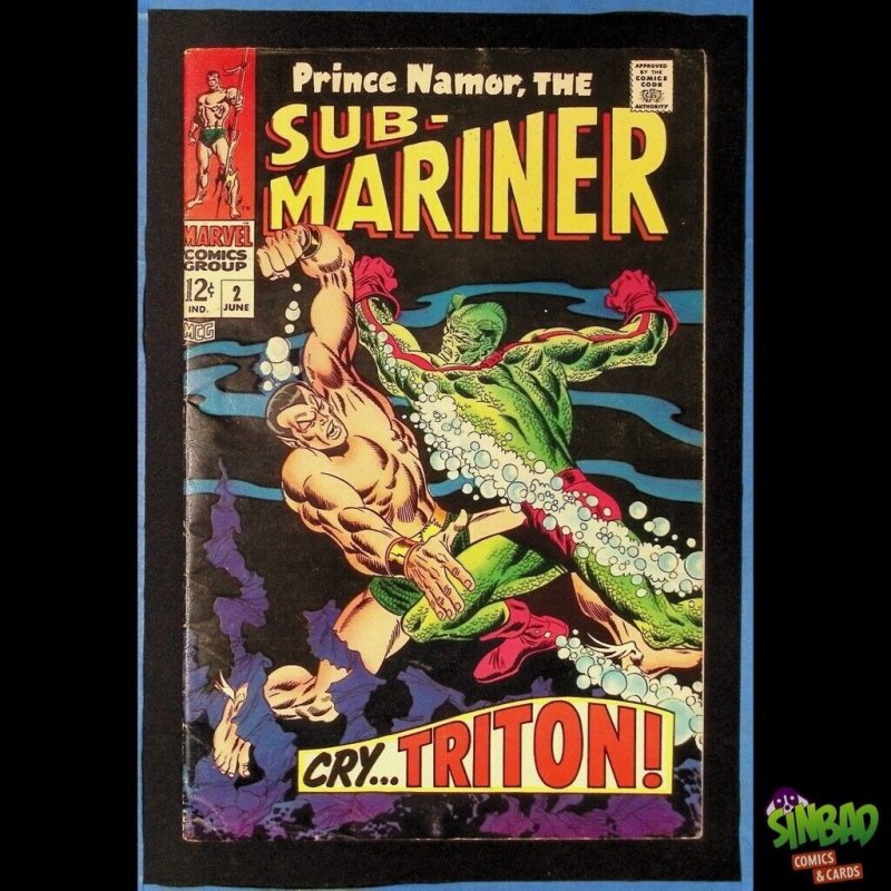 Sub-Mariner, Vol. 1 2 1st crossover by the Inhumans