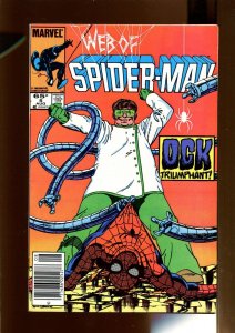 Web Of Spider Man #5 - Doc Ock Escapes! (8.5/9.0) 1985