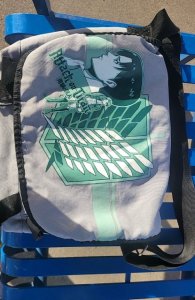 attack on titan side bag