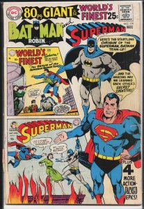 World's Finest Comics #179 (1968) Superman and Batman and Robin