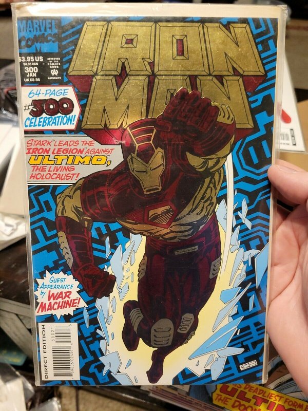 Iron Man — #300  Foil Cover - 300th Issue Celebration 