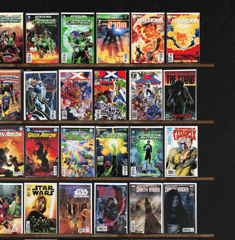 Huge Lot 150+ Comics with X-Factor, Green Lantern, Green Lantern Corps & More!