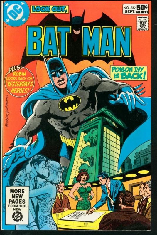 BATMAN #339-1981-DC VF