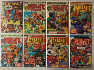 Fantastic Four lot #101-228 + Annual Marvel (avg 4.5 VG+) 50 diff (1970-'81)