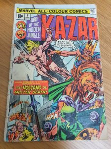 Ka-Zar #8 British Price Variant(1975)