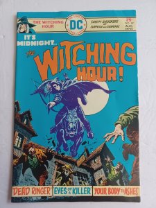 The Witching Hour #57 - Death cover - Horror - 1976 - FN/VF