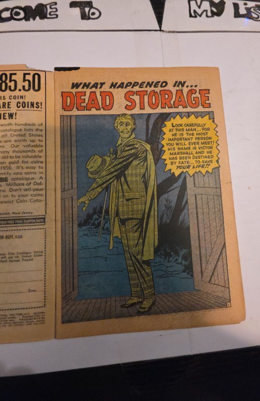 Tales to Astonish #32 (1962) Dead Storage- Horror stories see descript