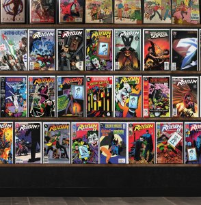 Huge Lot 150+ Comics with Robin, Green Lantern, Green Arrow & More!