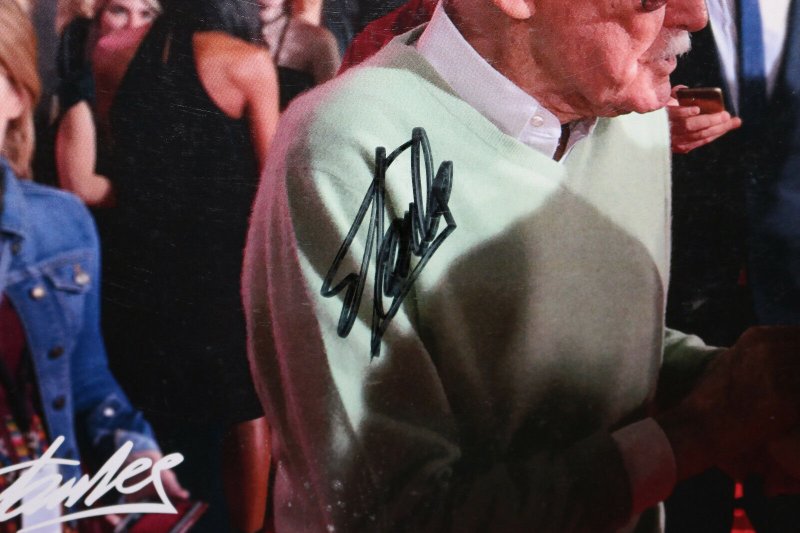 Stan Lee w Tilda Swinton at Doctor Strange Premiere Print - Signed by Stan Lee