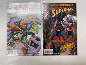 5 Superman DC comic books #105 106 107 108 109 21 RC34