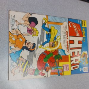 Jughead as Captain Hero #7 Archie Comics 1967 silver age mighty superhero