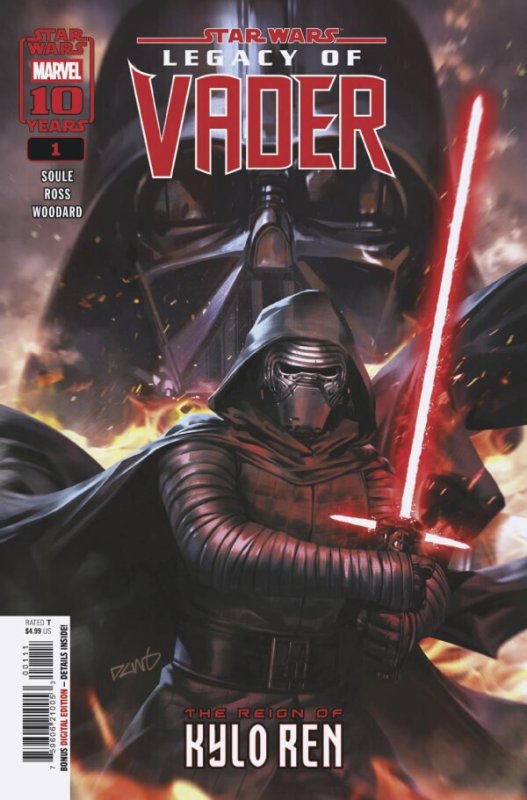 Star Wars: Legacy of Vader #1 (Pick a Variant) Bagged & Boarded (Marvel 2025)