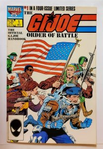 G.I. Joe Order of Battle #1 (Dec 1986, Marvel) 8.0 VF  