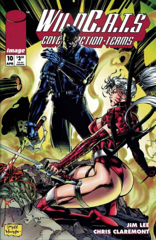 WildC.A.T.s #10 VF ; Image | Jim Lee Wildcats