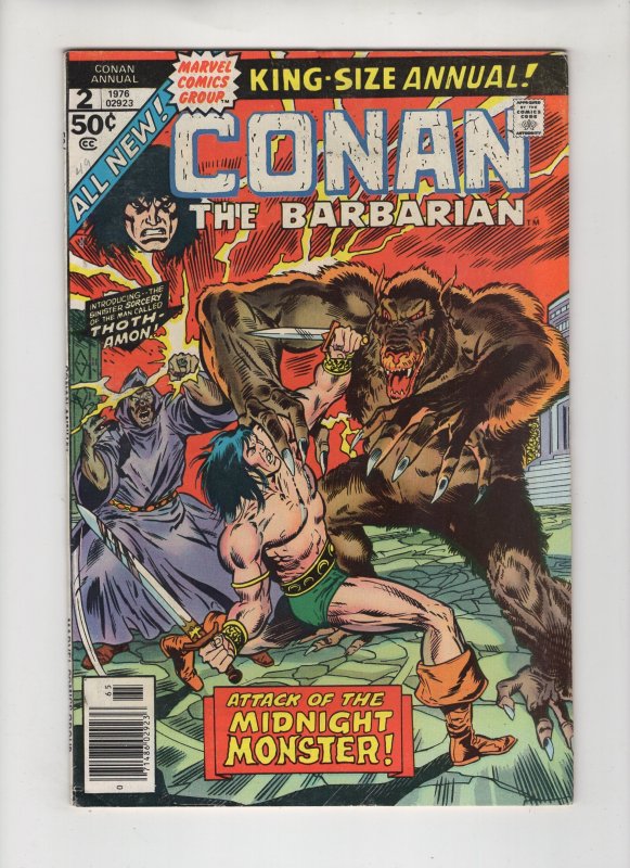 Conan the Barbarian Annual #2 >>> 1¢ Auction! No Resv! See More!