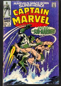 Captain Marvel #4 (1968)