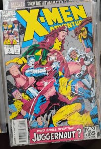 X-MEN ADVENTURES # 9 1993 MARVEL DISNEY FOX TV KIDS  ANIMATED   JUGGERNAUT