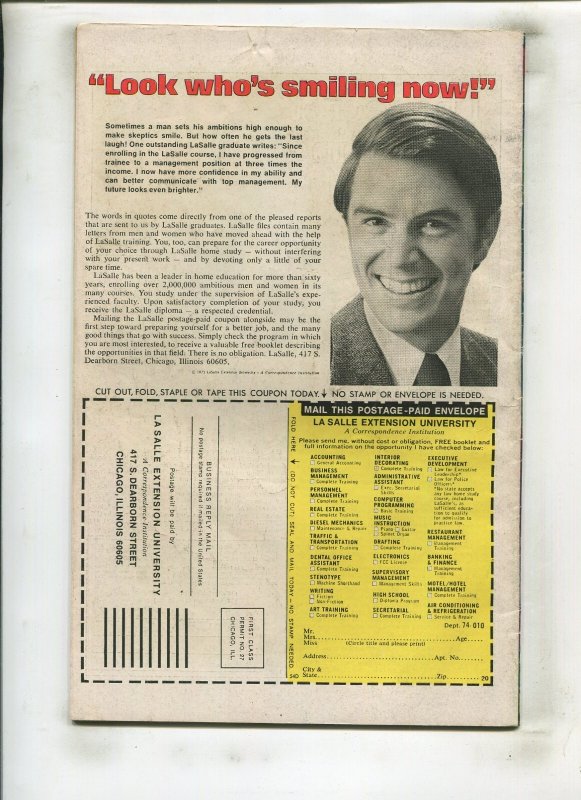 AMAZING SPIDER-MAN #154 (4.0) SANDMAN!! 1976