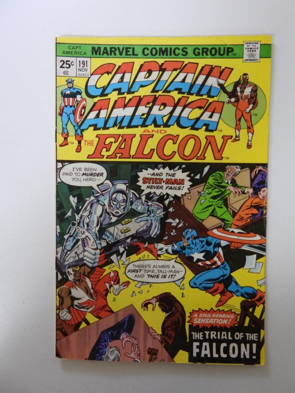 Captain America #191 (1975) FN condition