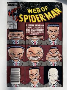 Web of Spider-Man #52 - F/VF (1989)