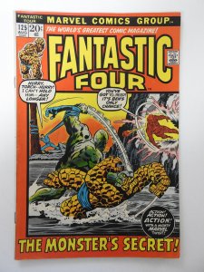 Fantastic Four #125 (1972) VG- Condition moisture stain