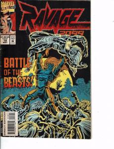 Lot Of 2 Comic Books Marvel Ravage 2099 #12 and #18 Ironman Thor  ON8