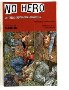 Lot Of 8 No Hero Avatar Press Comic Books # 0 1 2 3 4 5 6 7 Warren Ellis JC13