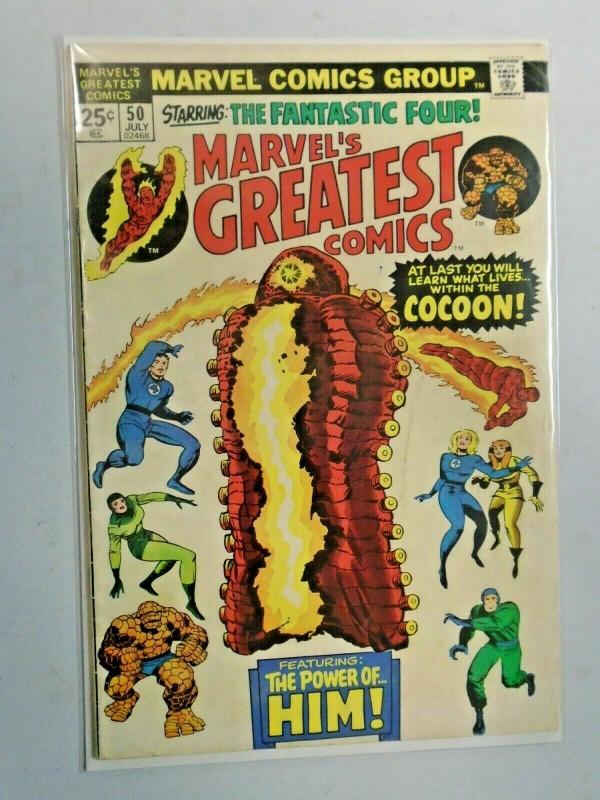 Marvel's Greatest Comics #50 reprint Fantastic Four #67 4.0 VG (1974)