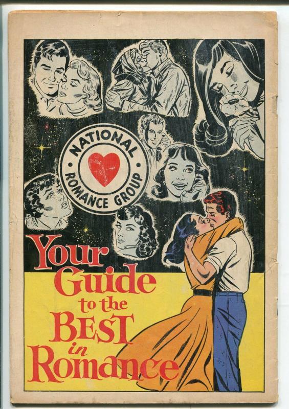 Girls' Romances #72 1960-DC-love triangle cover-romance art-G