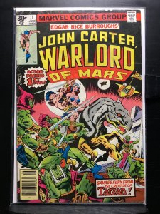 John Carter Warlord of Mars #1 (1977)