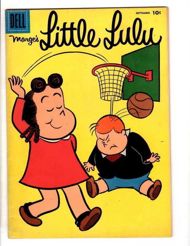 Marge's Little Lulu # 123 VF- Dell Silver Age Comic Book Tubby JL2 