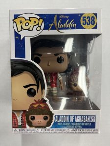 Funko Pop! Aladdin of Agrabah with Abu #538