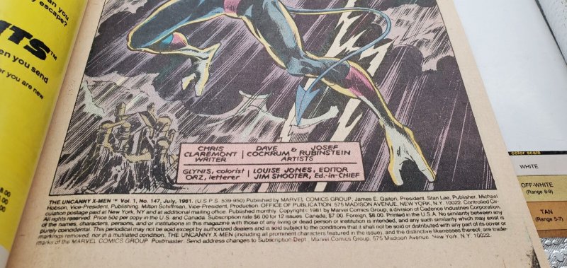 The Uncanny X-Men #147 (1981) Doom Wolverine NM/MT