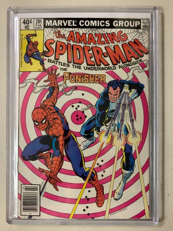 Amazing Spider-Man #201 newsstand 8.0 (1980)