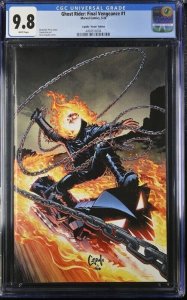 (2024) GHOST RIDER FINAL VENGEANCE #1 1:100 Capullo VIRGIN VARIANT COVER CGC 9.8