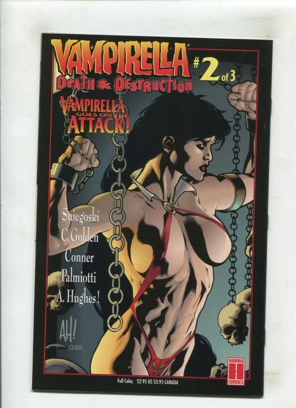 VAMPIRELLA: DEATH & DESTRUCTION #1 (9.2) SIGNED BY AMANDA CONNER